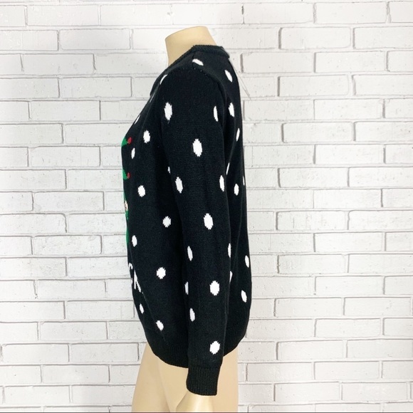 Faith & Zoe Women’s Elfie Stick Christmas Sweater - Picture 4 of 8